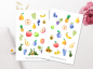 Preview: Fruits Sticker Set